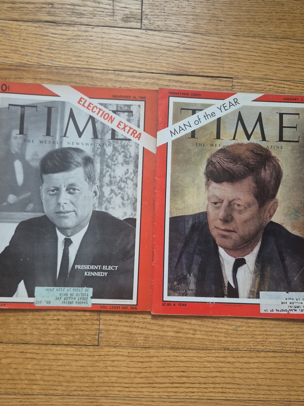 Time Magazine Featuring JFK